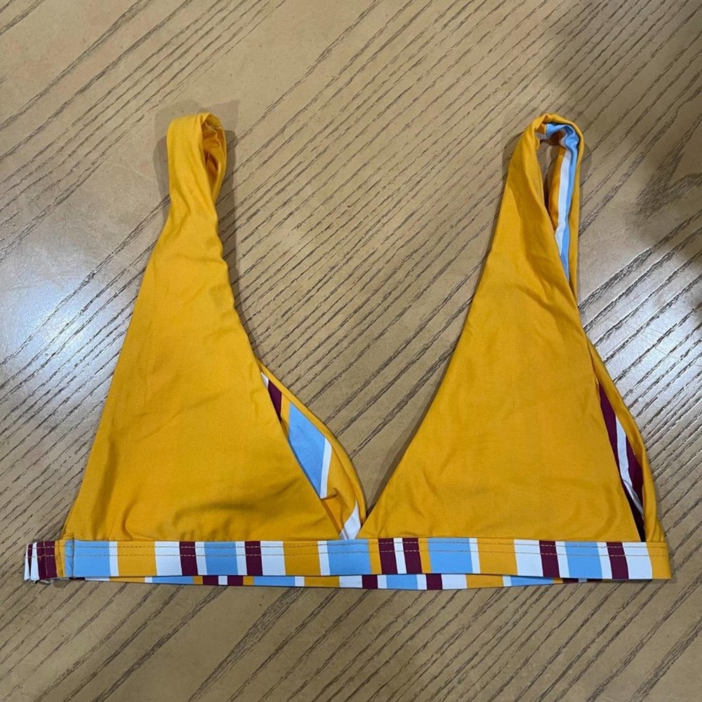 0385 New Womens Venus Yellow Bikini Top - Picture 5 of 8
